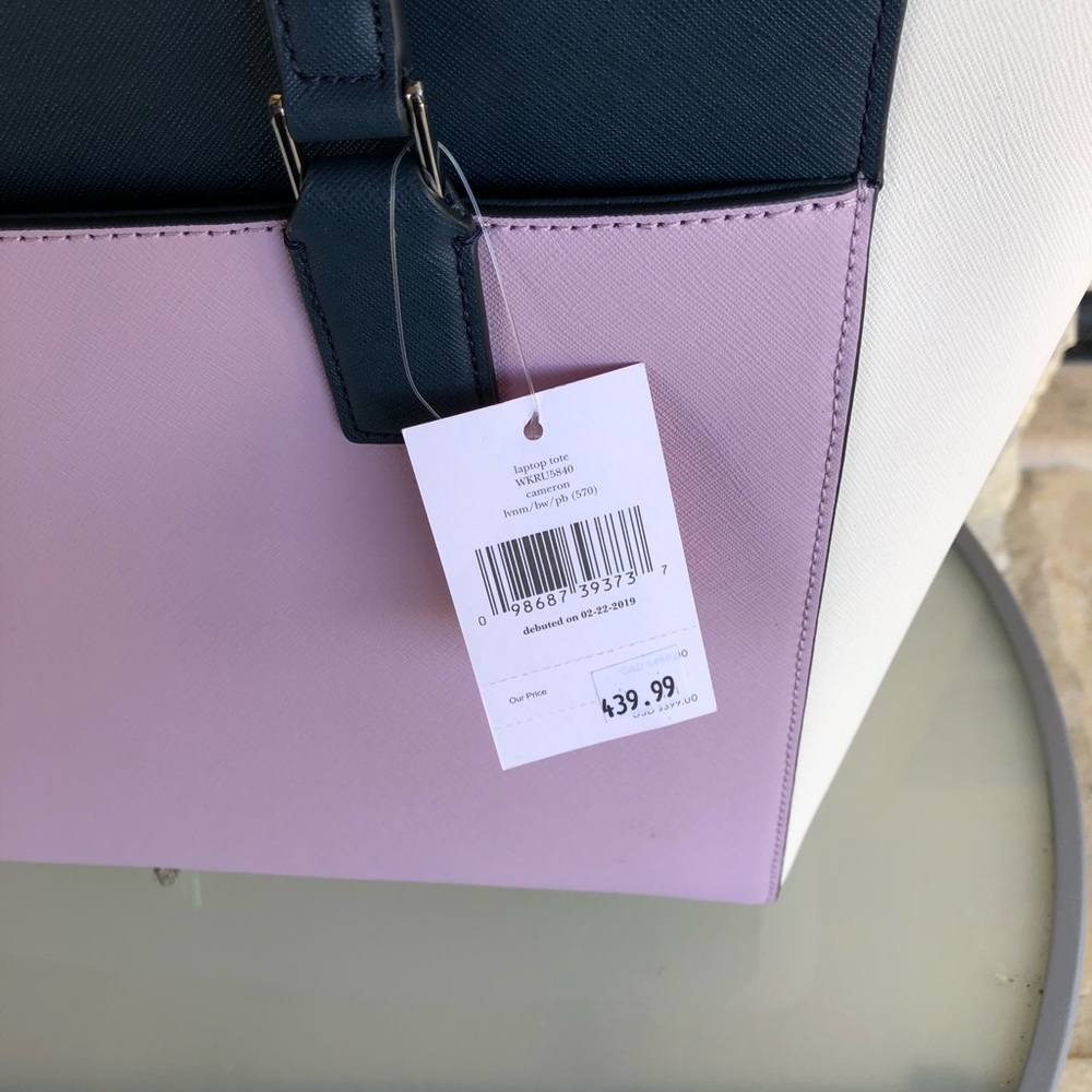 NWT kate spade triple compartment laptop tote - Picture 6 of 8